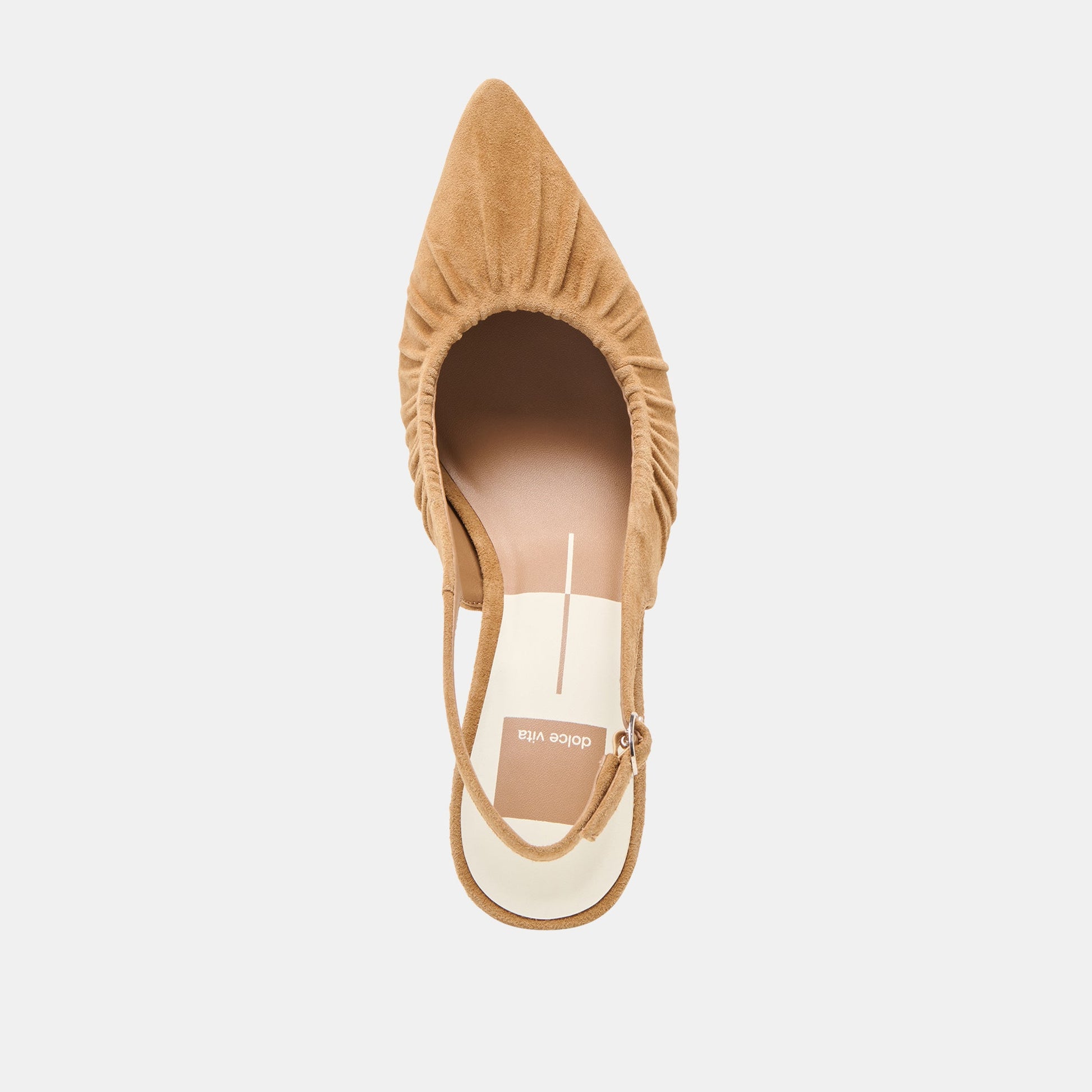 Keira Lt Brown Suede Heels Dolce Vita