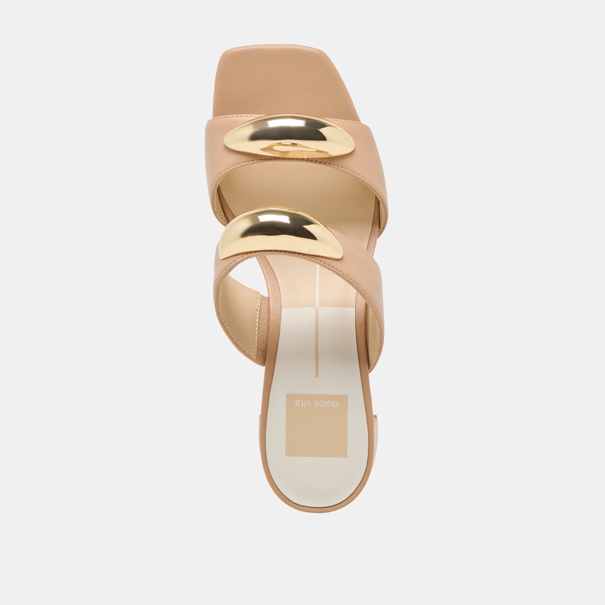 Barnet Light Tan Leather Heels Dolce Vita