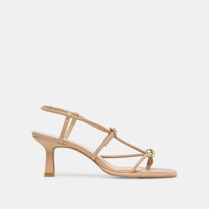 Mylee Light Tan Leather Heels Dolce Vita