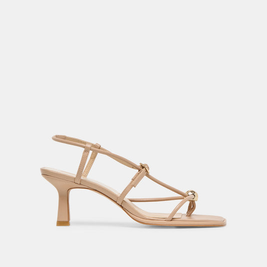 Mylee Light Tan Leather Heels Dolce Vita