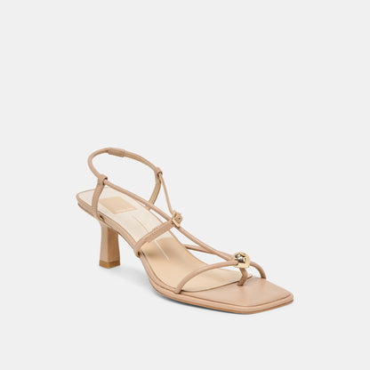 Mylee Light Tan Leather Heels Dolce Vita