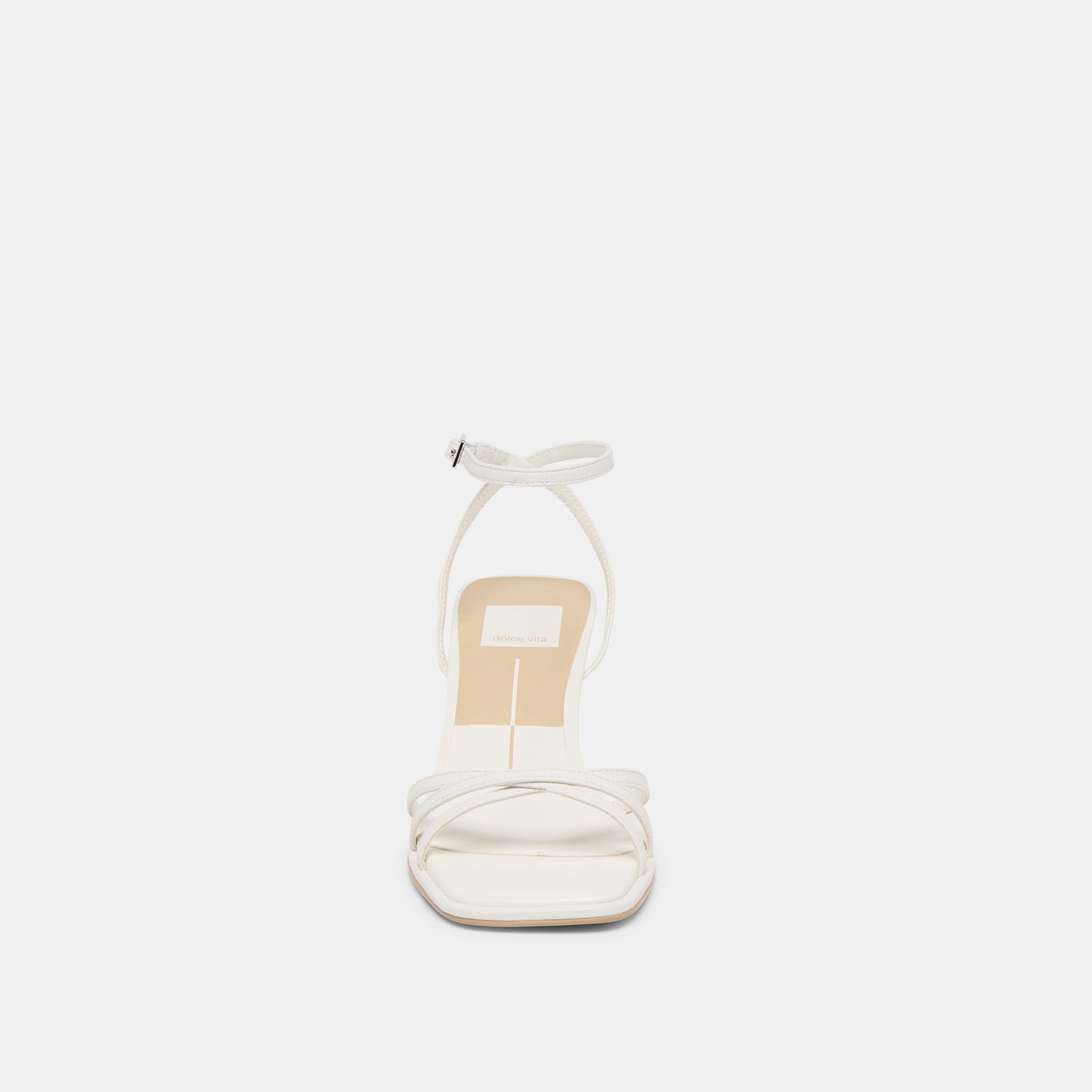 Manji True White Leather Heels Dolce Vita