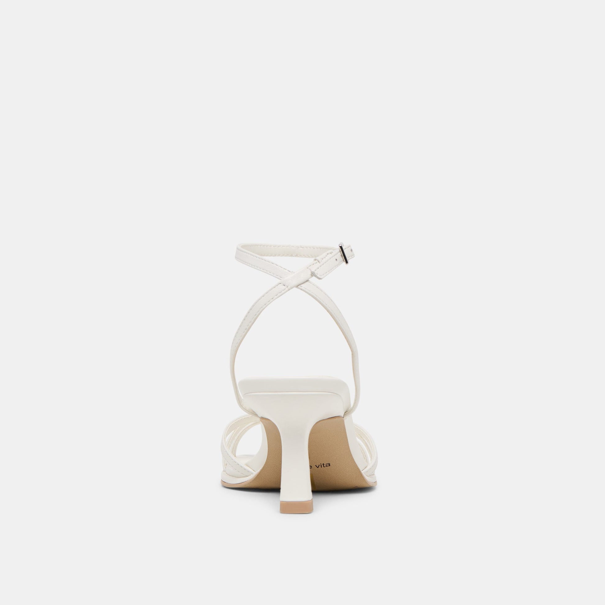 Manji True White Leather Heels Dolce Vita