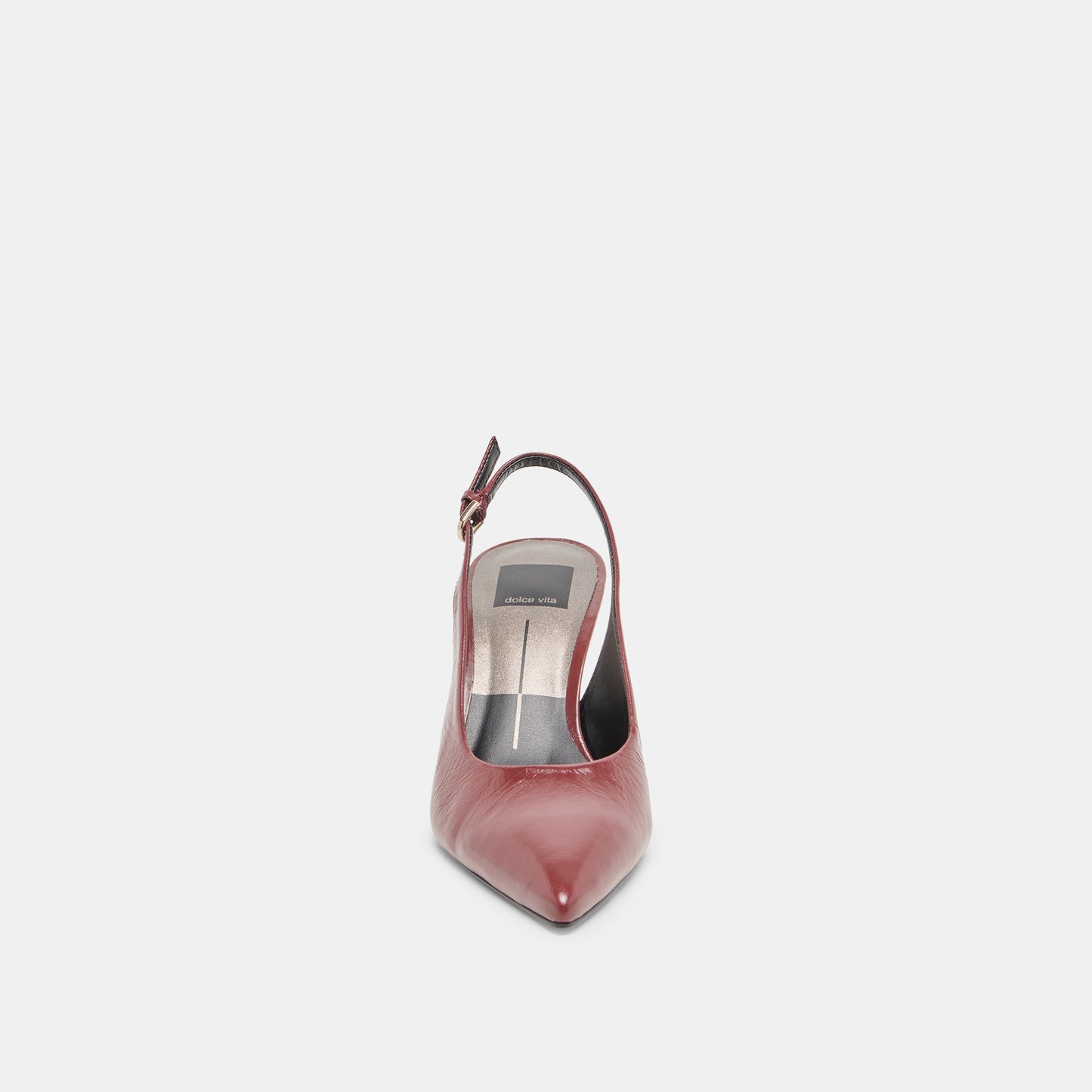 Elasi Oxblood Crinkle Heels Dolce Vita