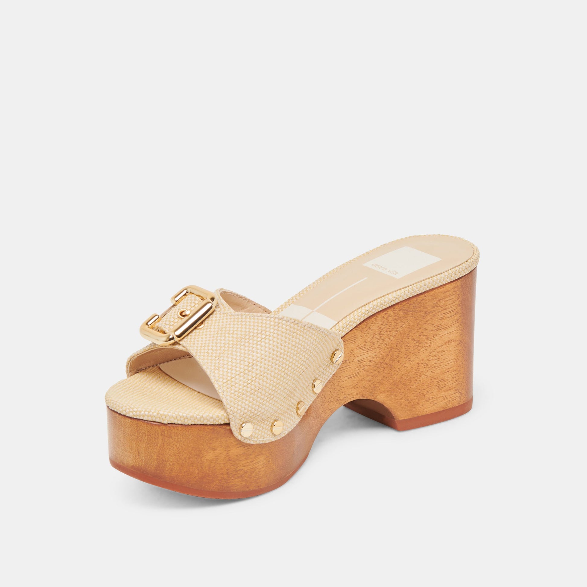 YALAH HEELS LT NATURAL RAFFIA Dolce Vita