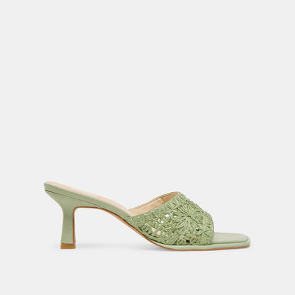 MAYLAH HEELS SAGE MACRAME Dolce Vita