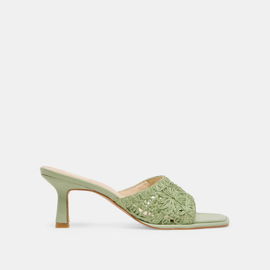 MAYLAH HEELS SAGE MACRAME Dolce Vita