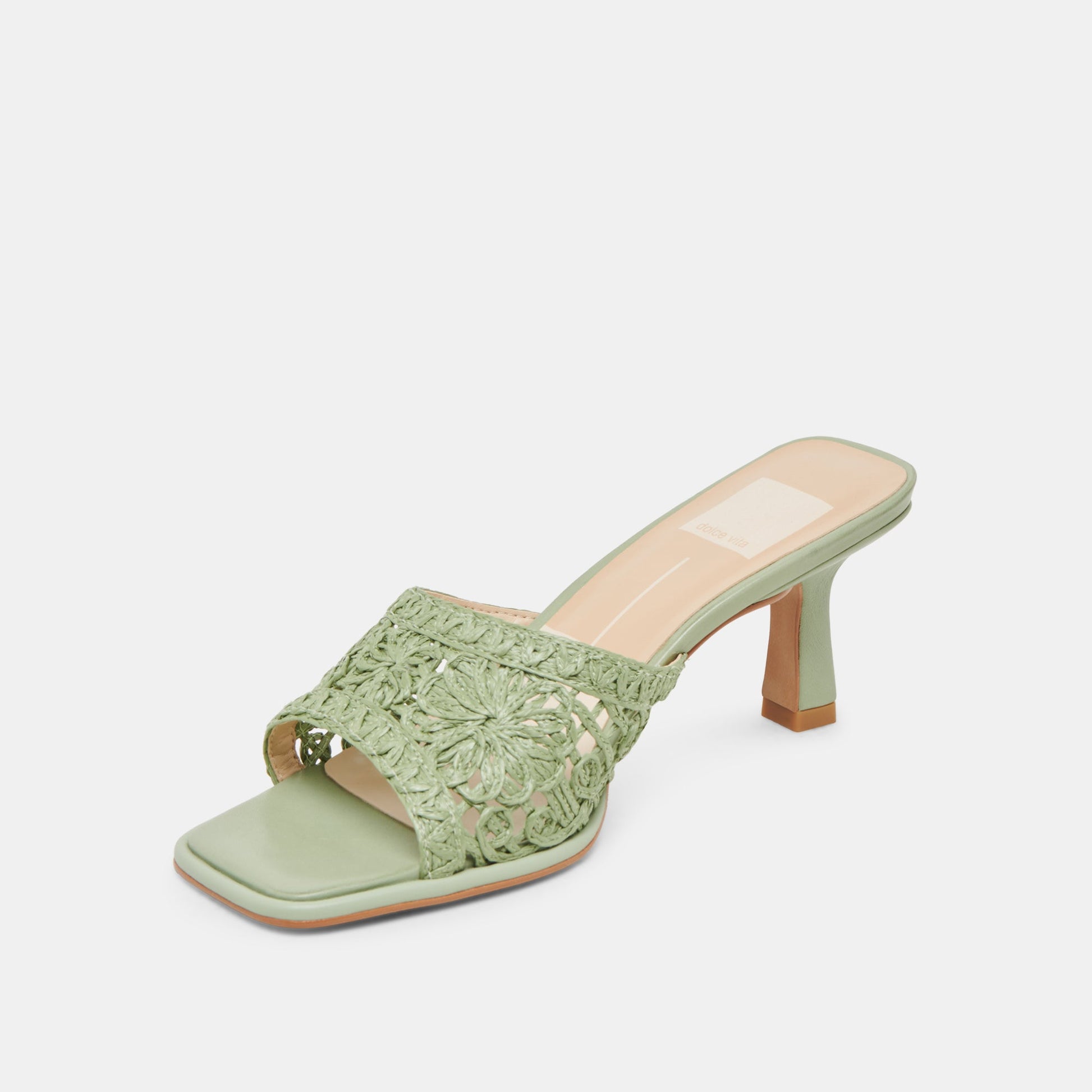 MAYLAH HEELS SAGE MACRAME Dolce Vita