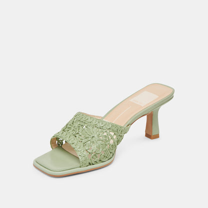 MAYLAH HEELS SAGE MACRAME Dolce Vita