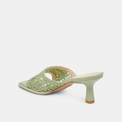 MAYLAH HEELS SAGE MACRAME Dolce Vita