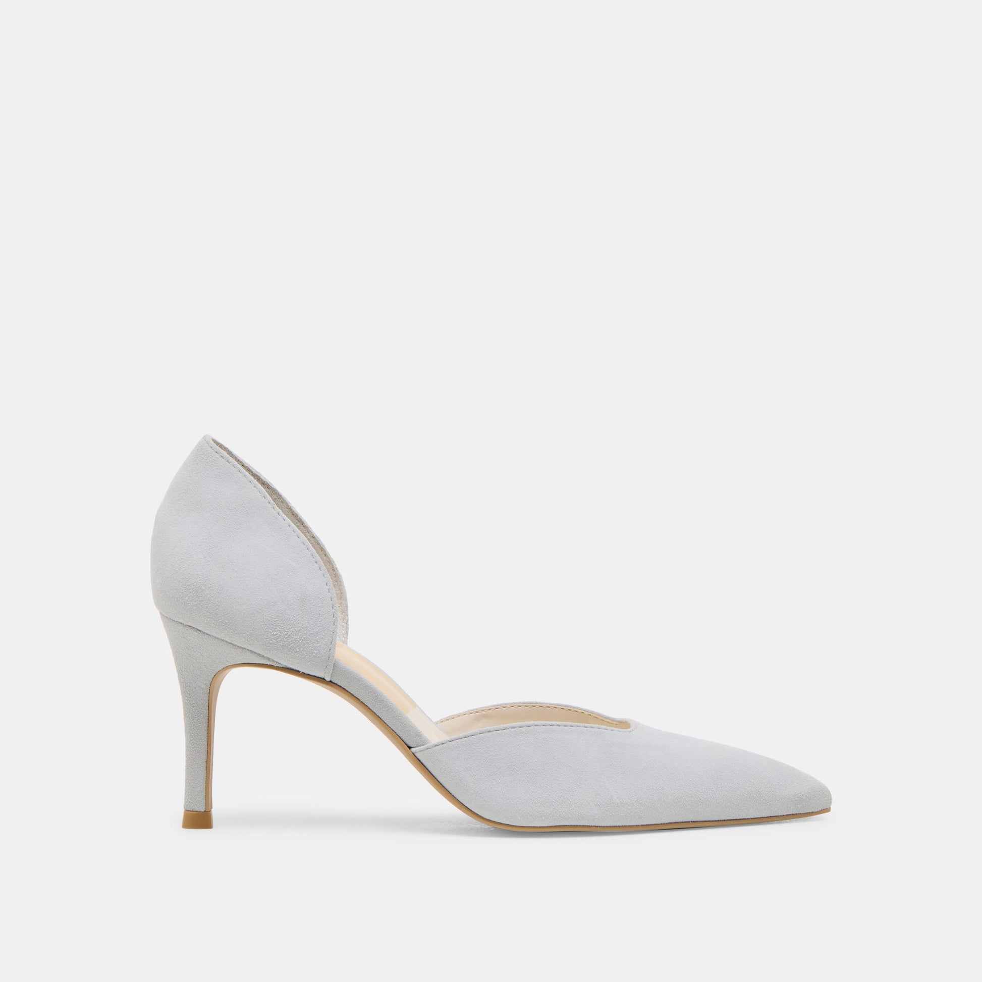 ELOY HEELS LIGHT BLUE SUEDE Dolce Vita
