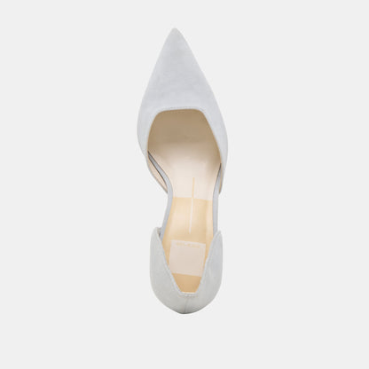 ELOY HEELS LIGHT BLUE SUEDE Dolce Vita