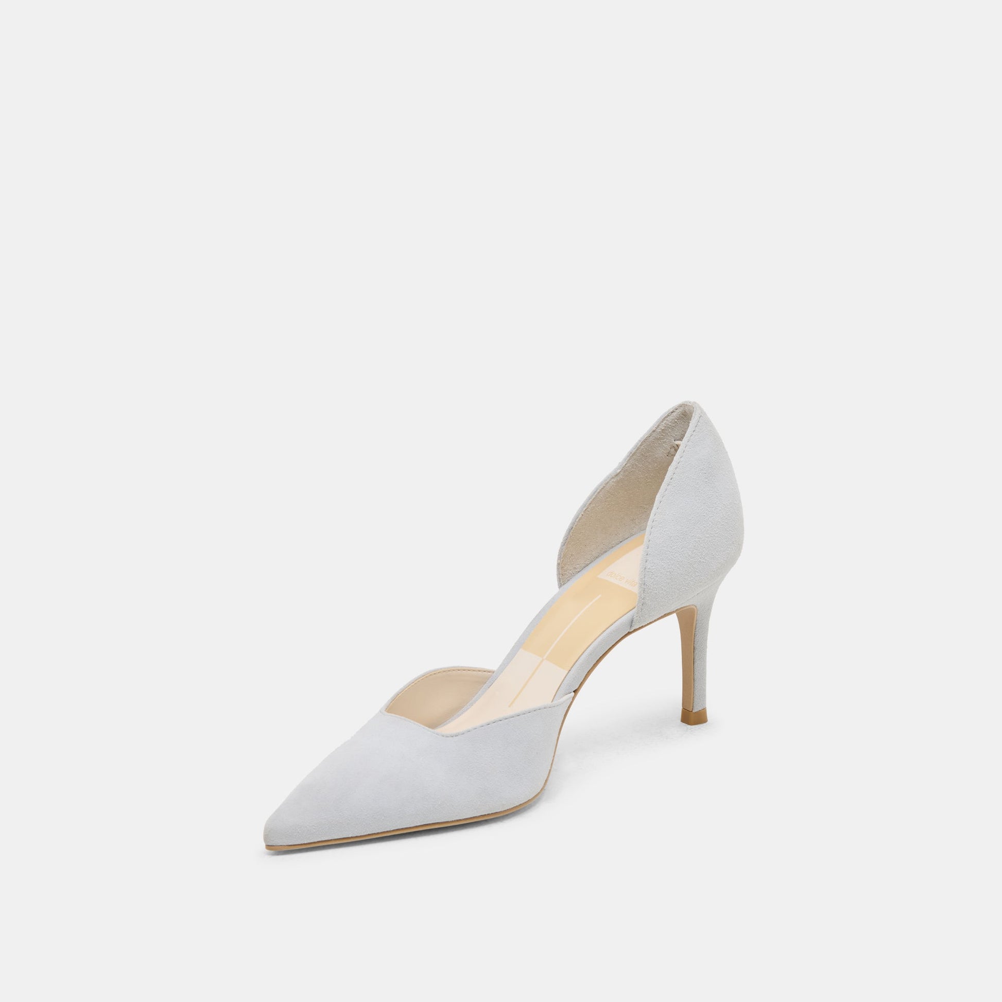 ELOY HEELS LIGHT BLUE SUEDE Dolce Vita