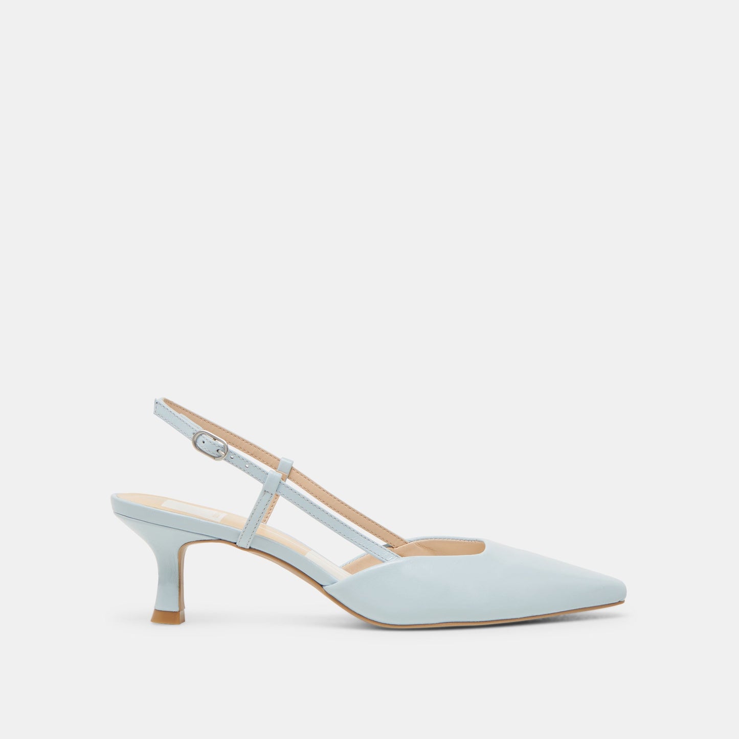 Odela Ice Blue Leather Heels Dolce Vita