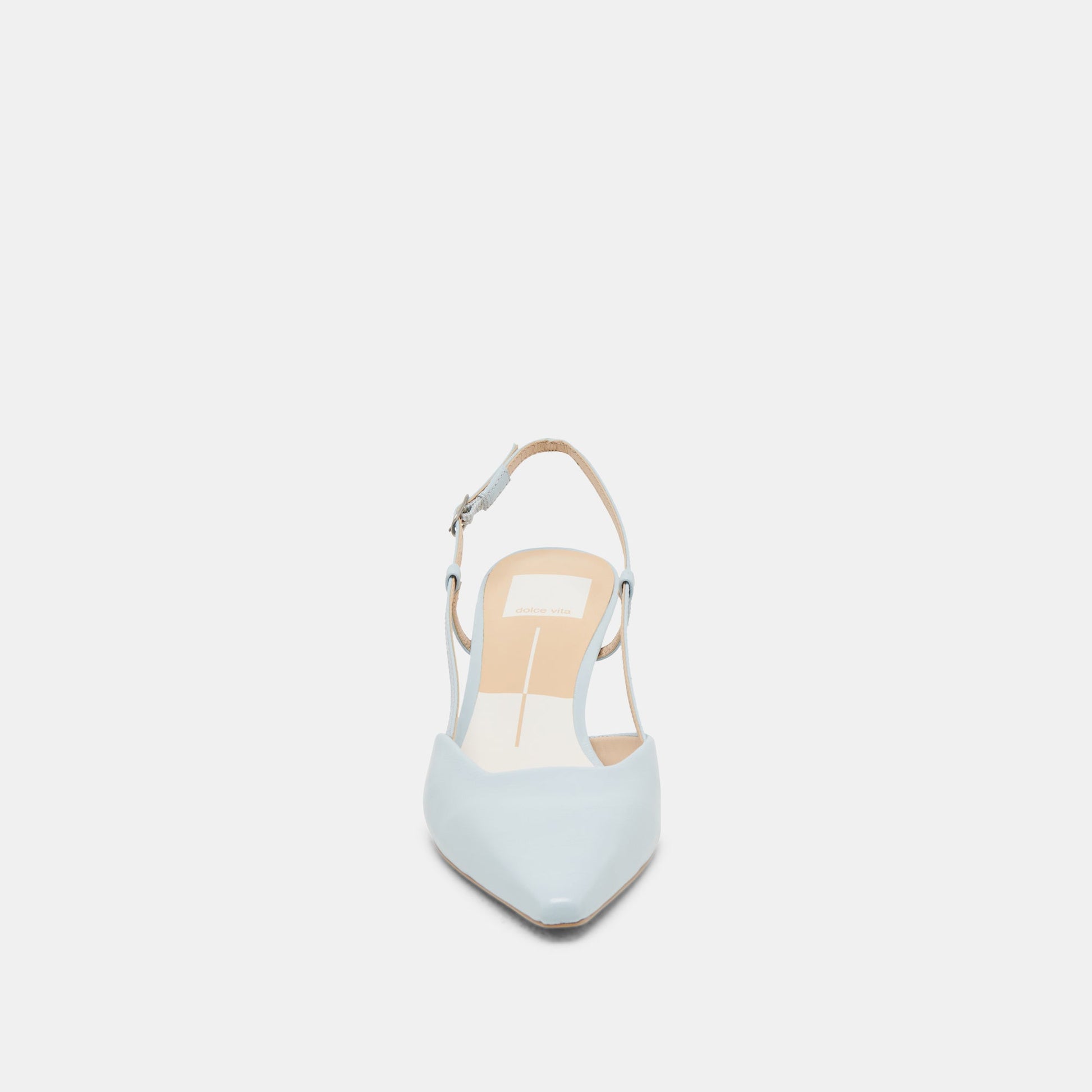 Odela Ice Blue Leather Heels Dolce Vita