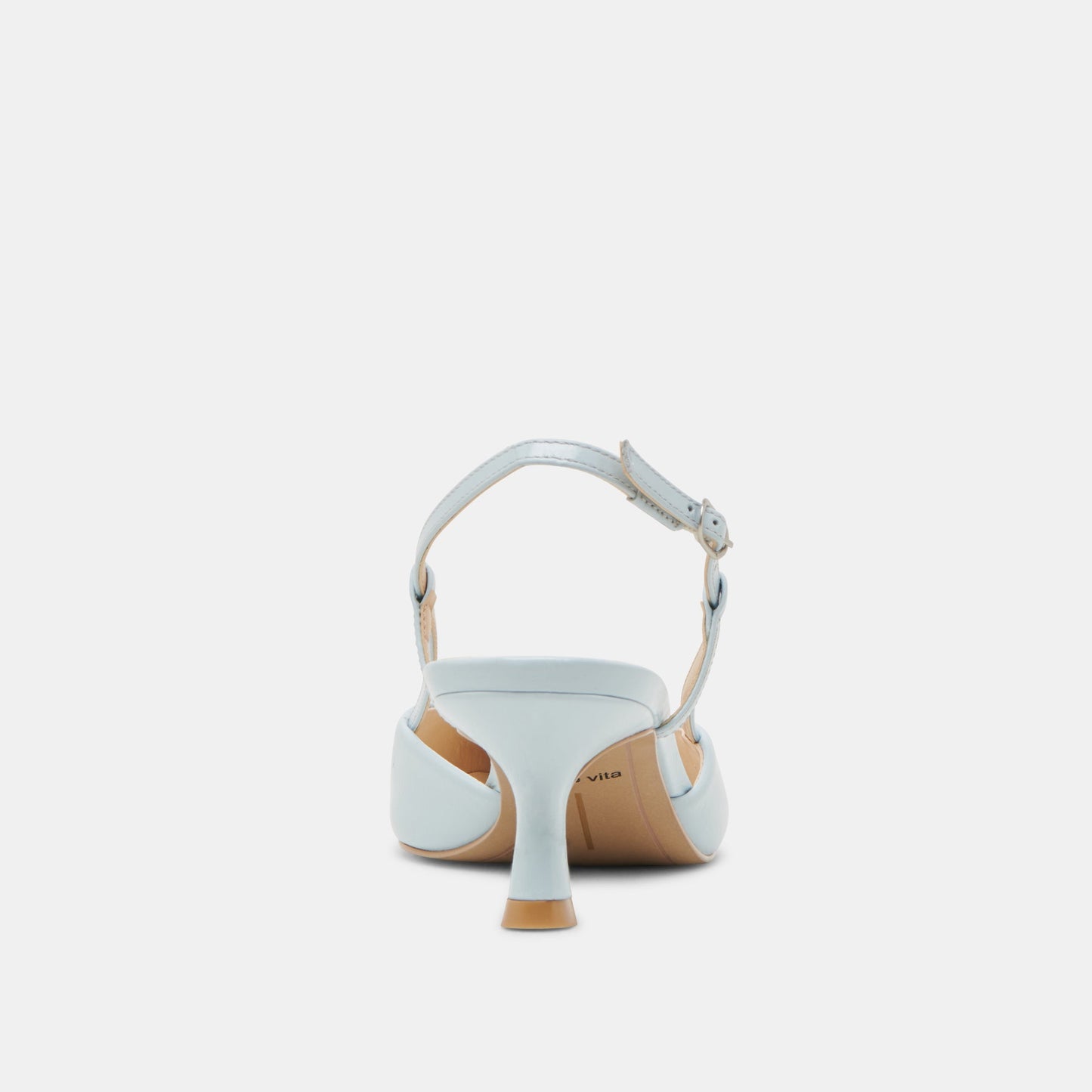 Odela Ice Blue Leather Heels Dolce Vita