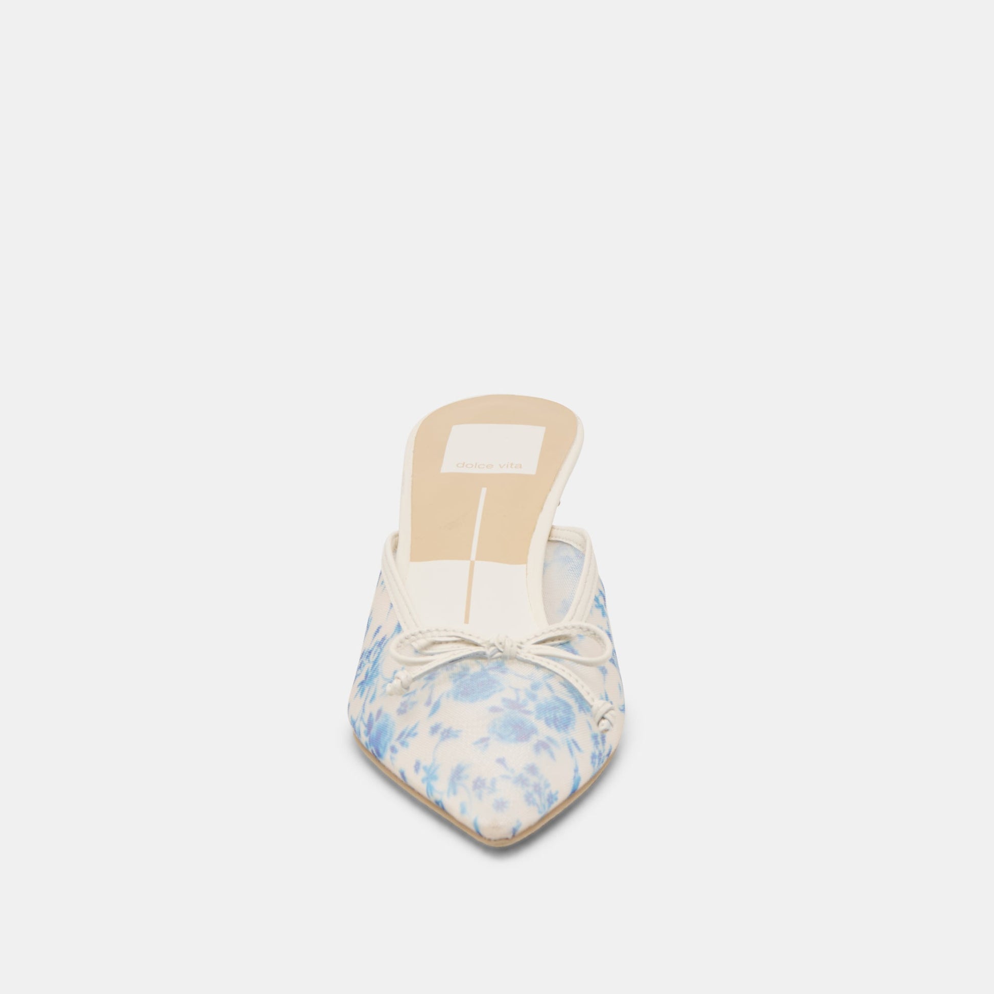 Cleo Blue Floral Mesh Heels Dolce Vita
