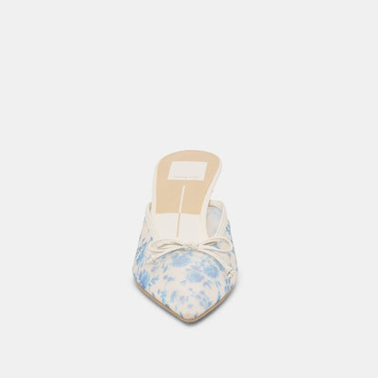 Cleo Blue Floral Mesh Heels Dolce Vita