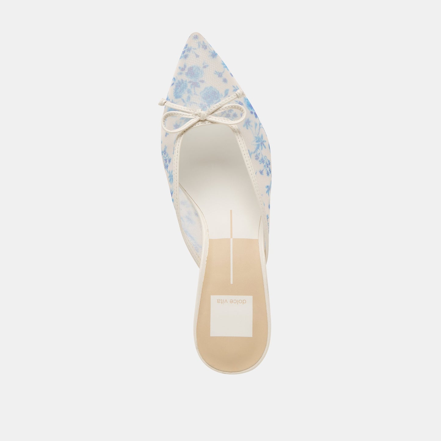 Cleo Blue Floral Mesh Heels Dolce Vita