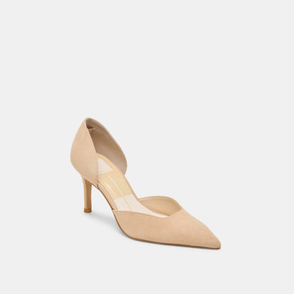 ELOY HEELS TAN SUEDE Dolce Vita