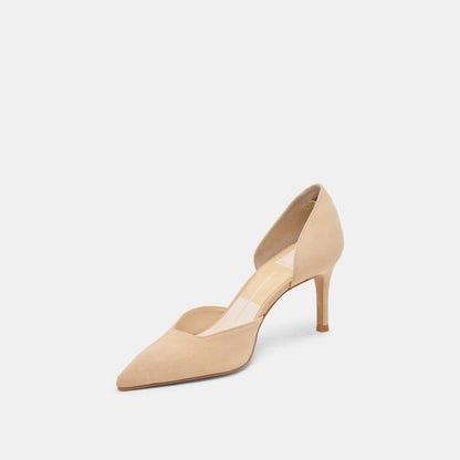 ELOY HEELS TAN SUEDE Dolce Vita