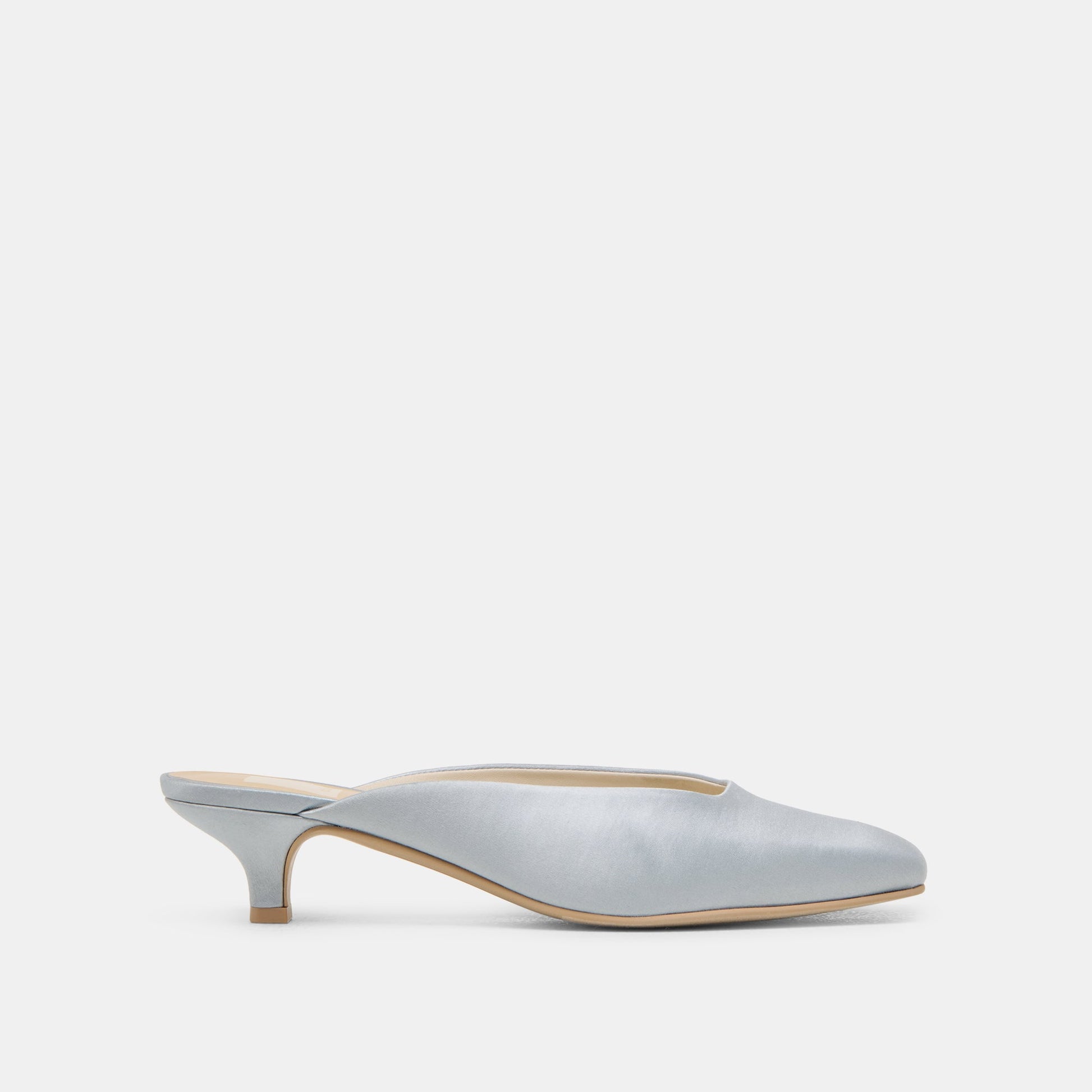 UMARA HEELS LIGHT BLUE SATIN Dolce Vita