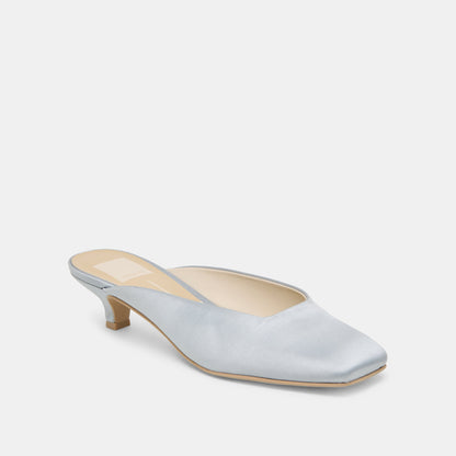 UMARA HEELS LIGHT BLUE SATIN Dolce Vita