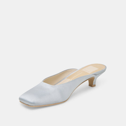 UMARA HEELS LIGHT BLUE SATIN Dolce Vita