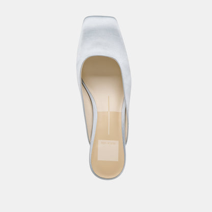 UMARA HEELS LIGHT BLUE SATIN Dolce Vita