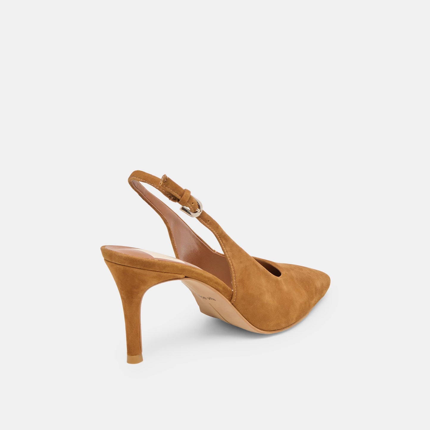 Elasi Brown Nubuck Heels Dolce Vita