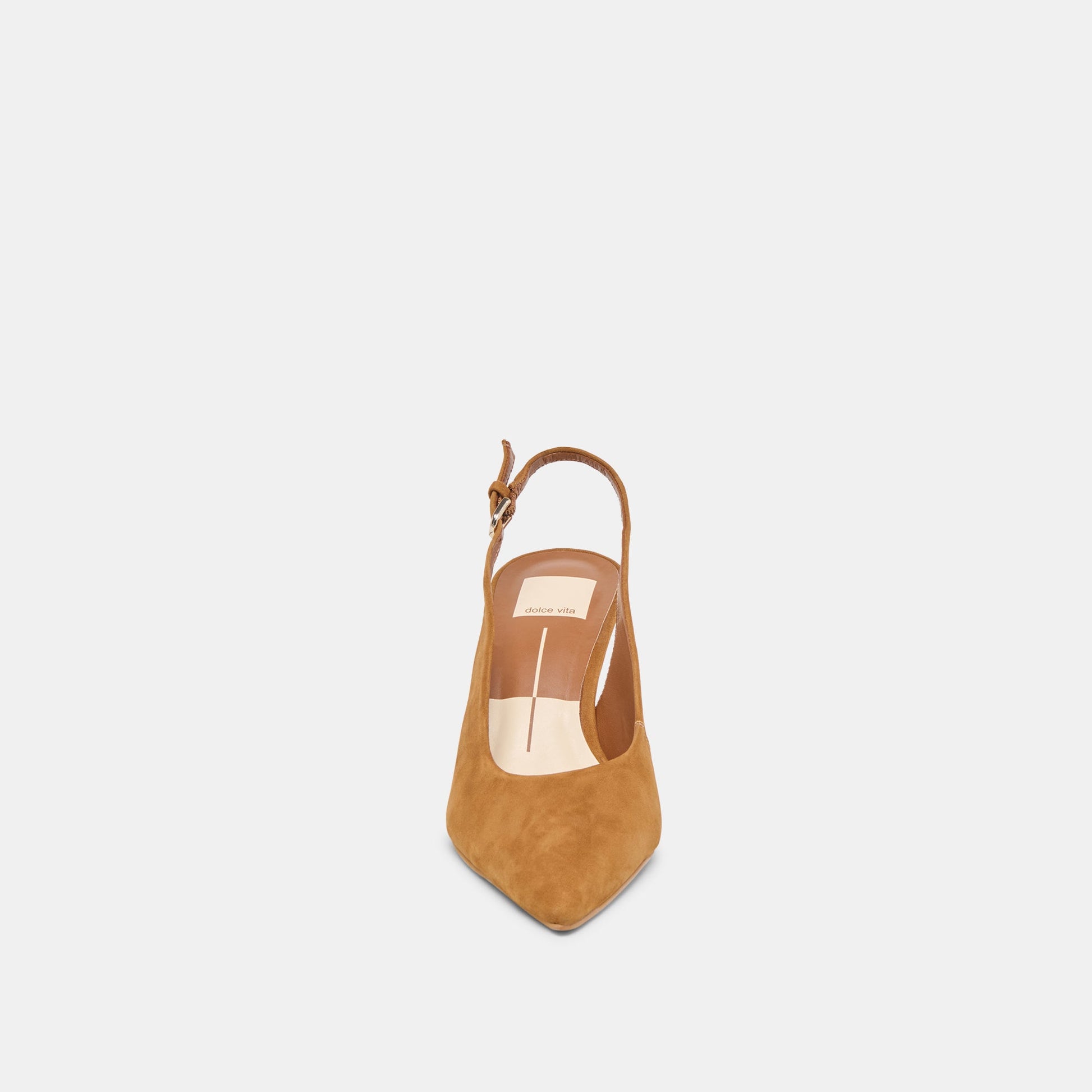 Elasi Brown Nubuck Heels Dolce Vita