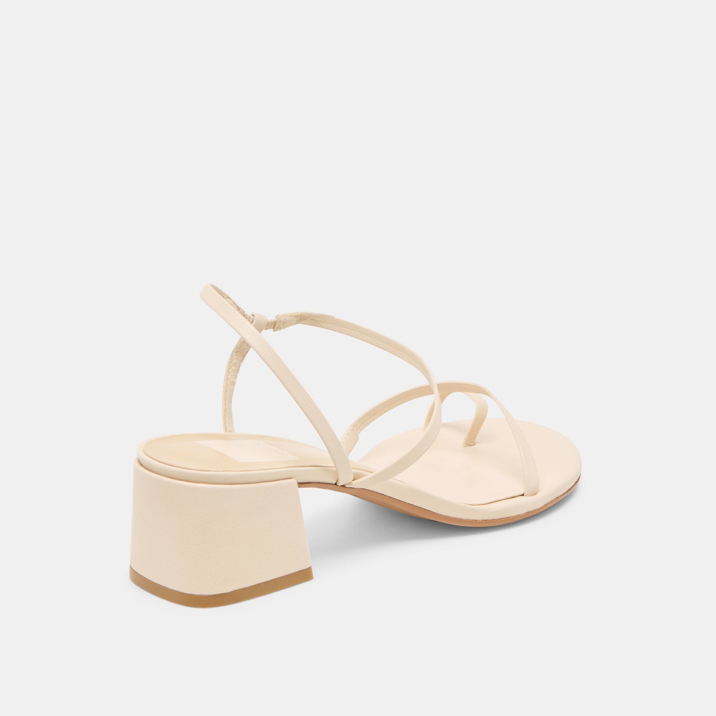 Trini Creme Leather Heels Dolce Vita
