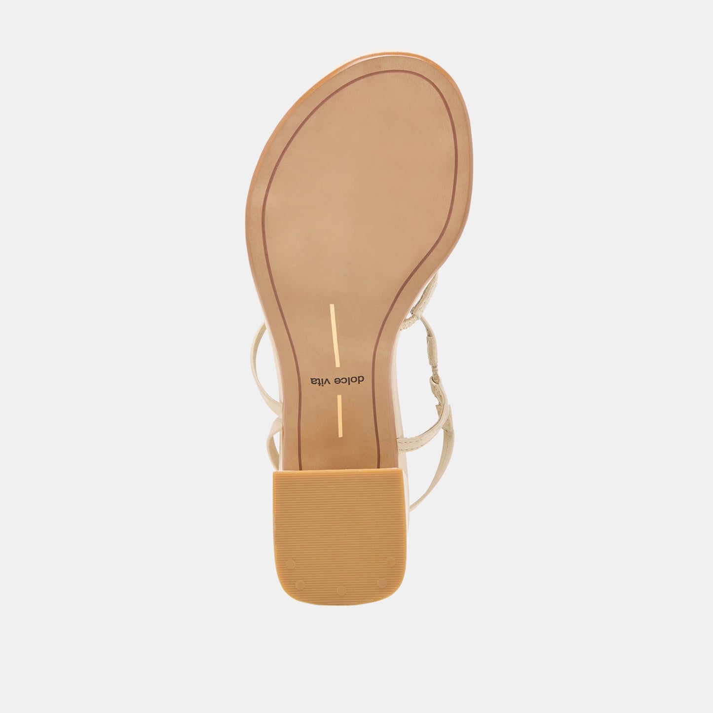 Trini Creme Leather Heels Dolce Vita
