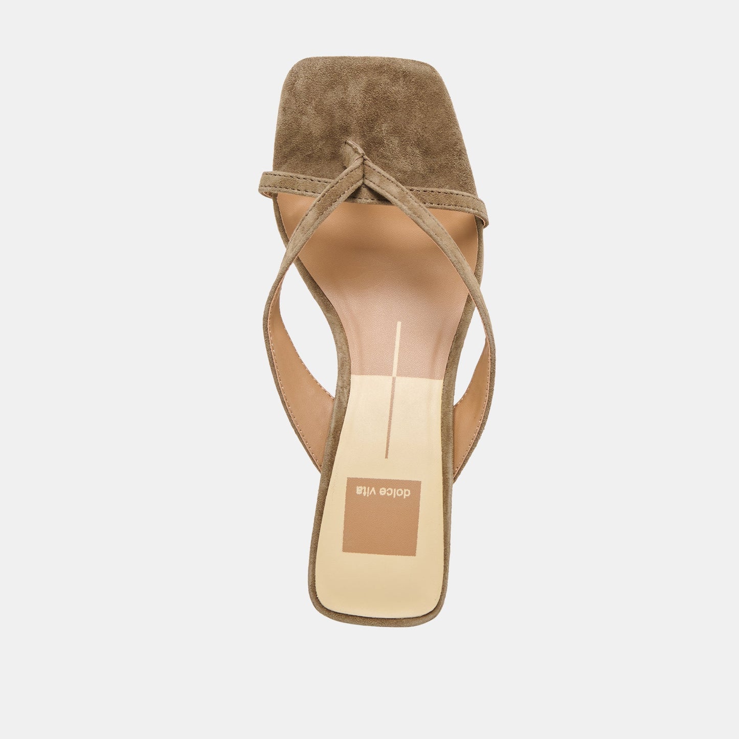 Brevel Olive Suede Heels Dolce Vita