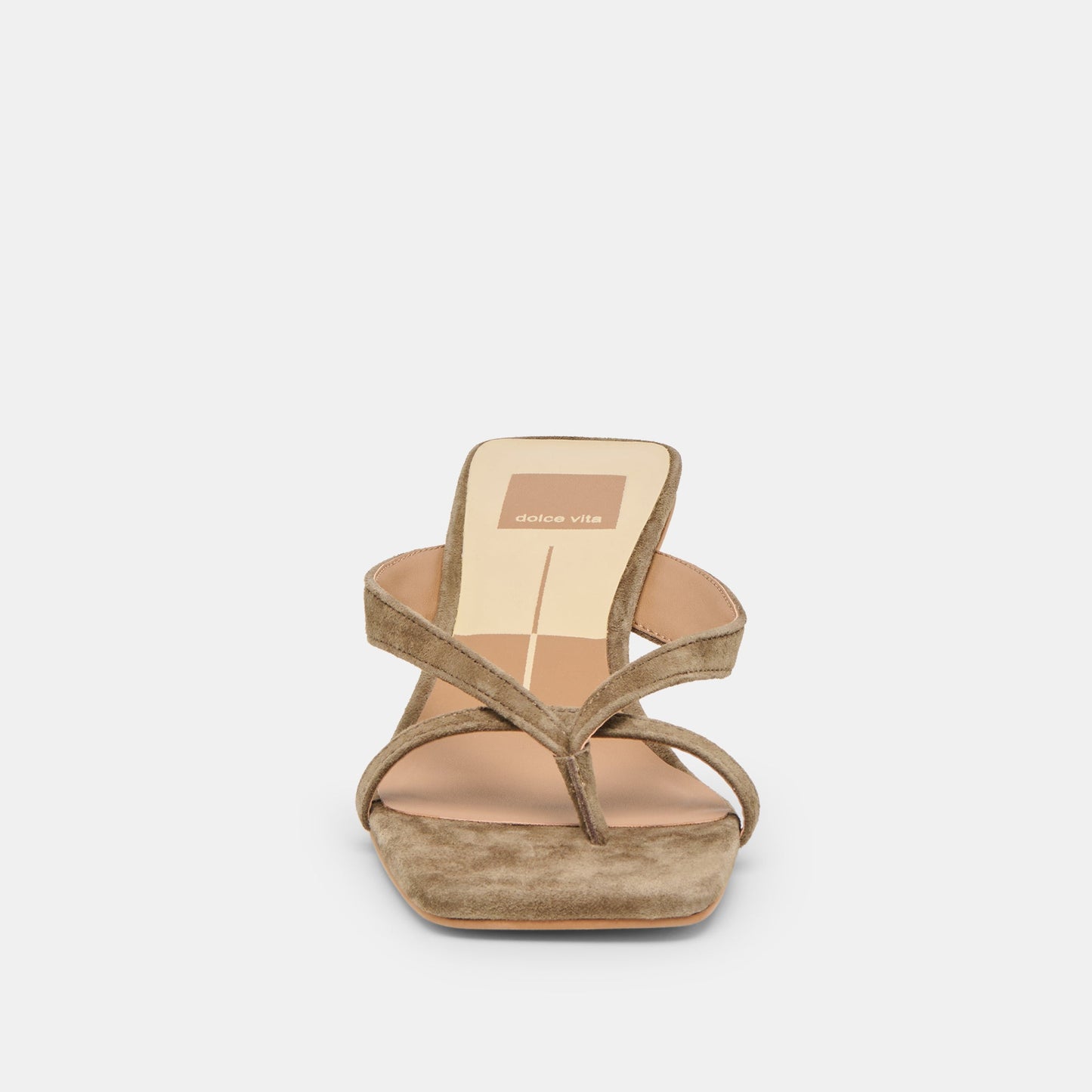 Brevel Olive Suede Heels Dolce Vita