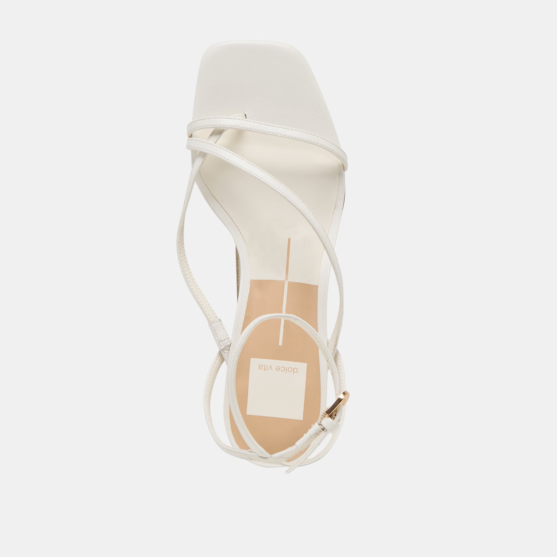 Karlos True White Leather Sandals Dolce Vita