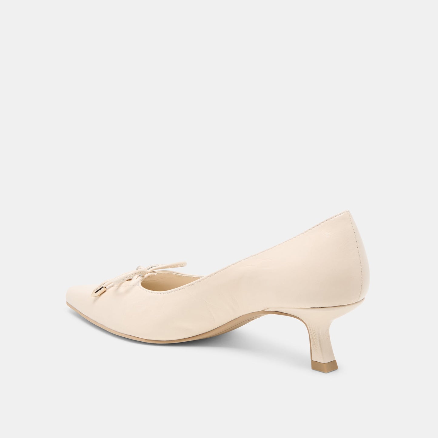 Clarie Bone Crinkle Patent Leather Heels Dolce Vita