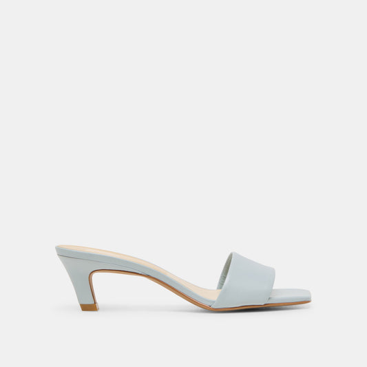 Rexa Ice Blue Leather Heels Dolce Vita