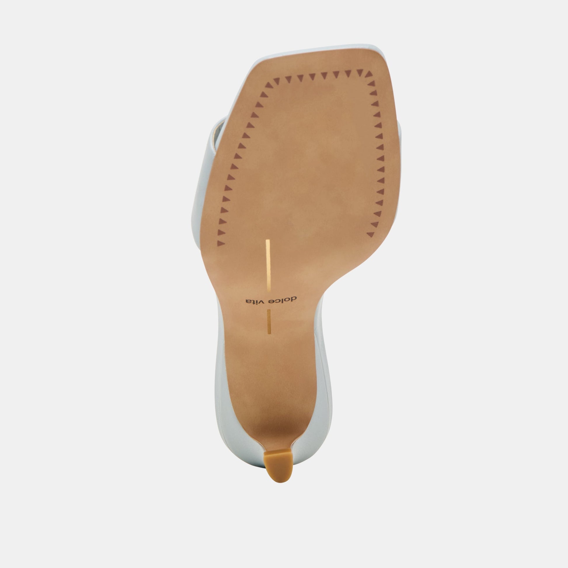Rexa Ice Blue Leather Heels Dolce Vita