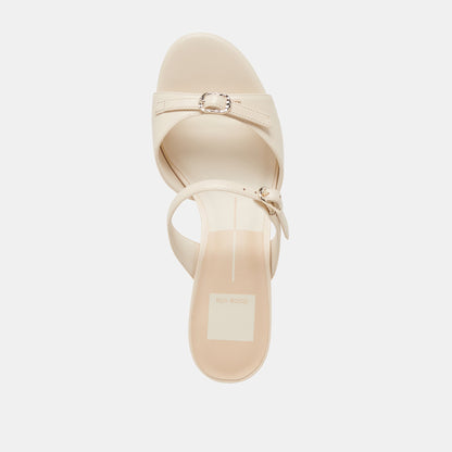 LORALI HEELS CREME LEATHER Dolce Vita