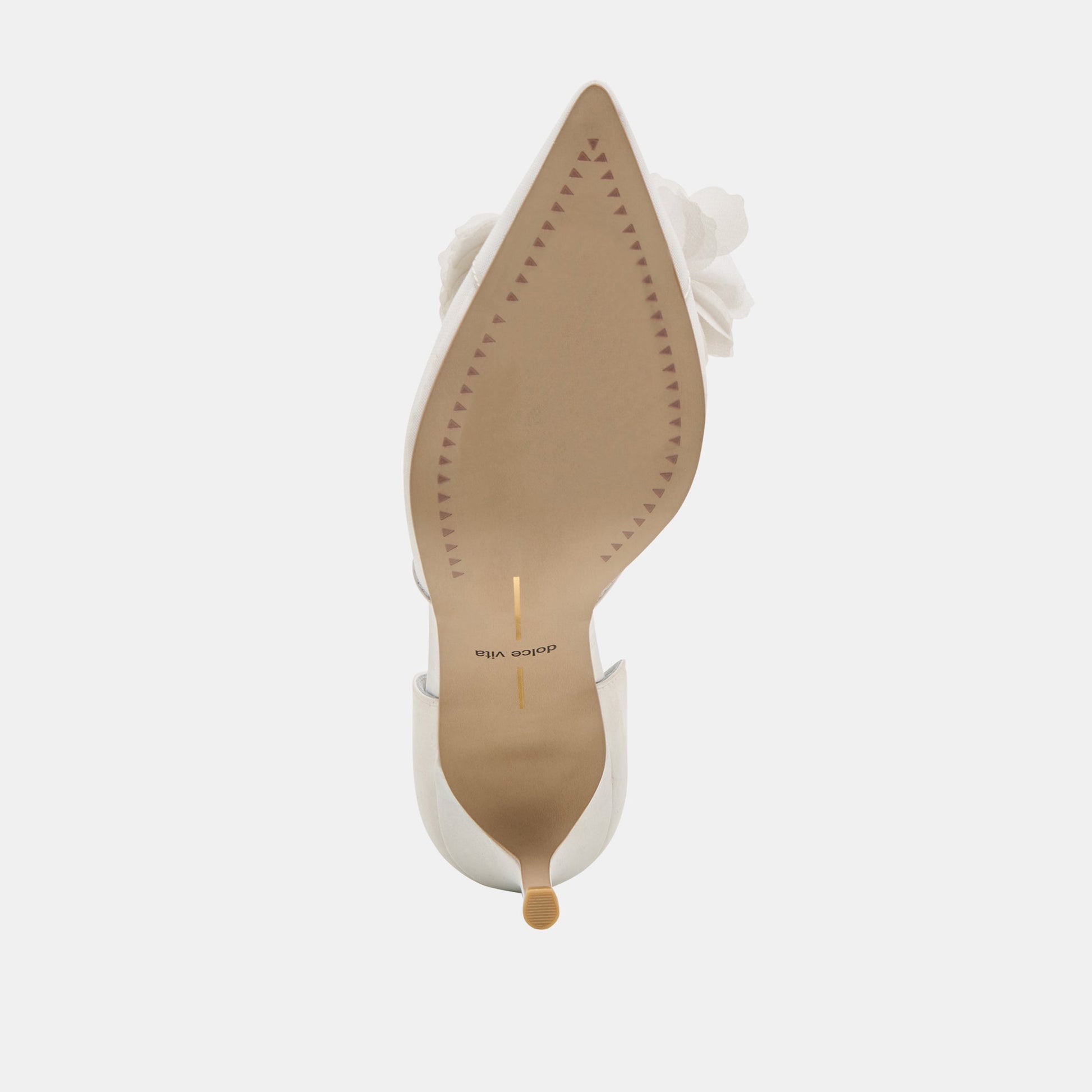 Evelin White Mesh Heels Dolce Vita