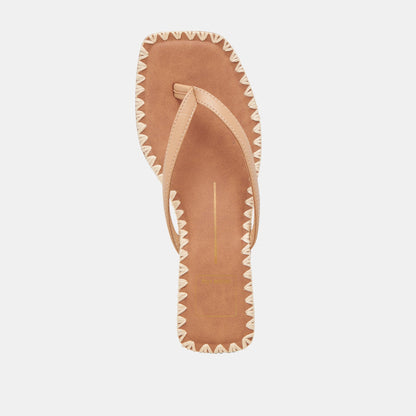 BARTY SANDALS LIGHT TAN LEATHER Dolce Vita