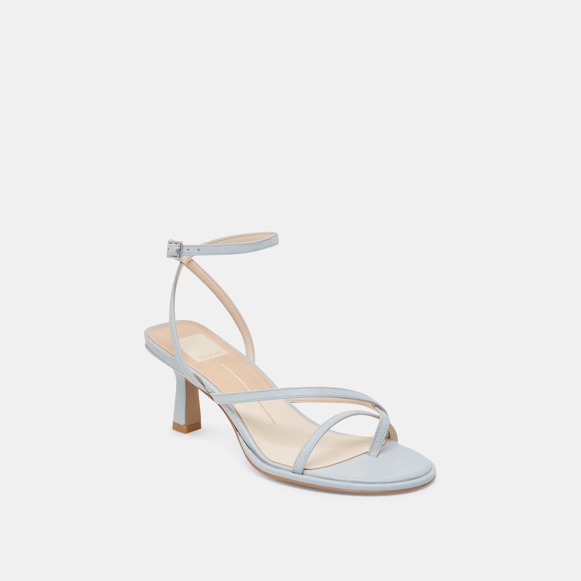 MORAH HEELS ICE BLUE LEATHER Dolce Vita