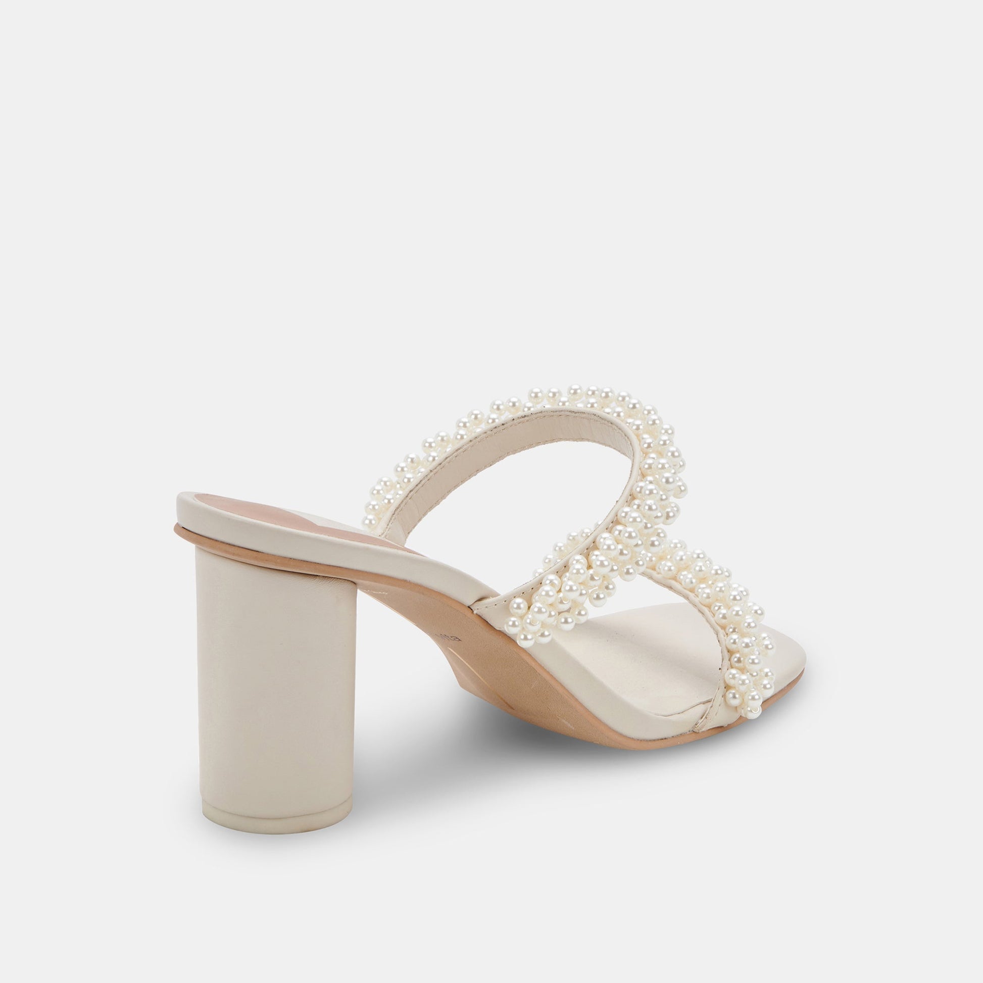 NOEL Heels Vanilla Pearls Dolce Vita