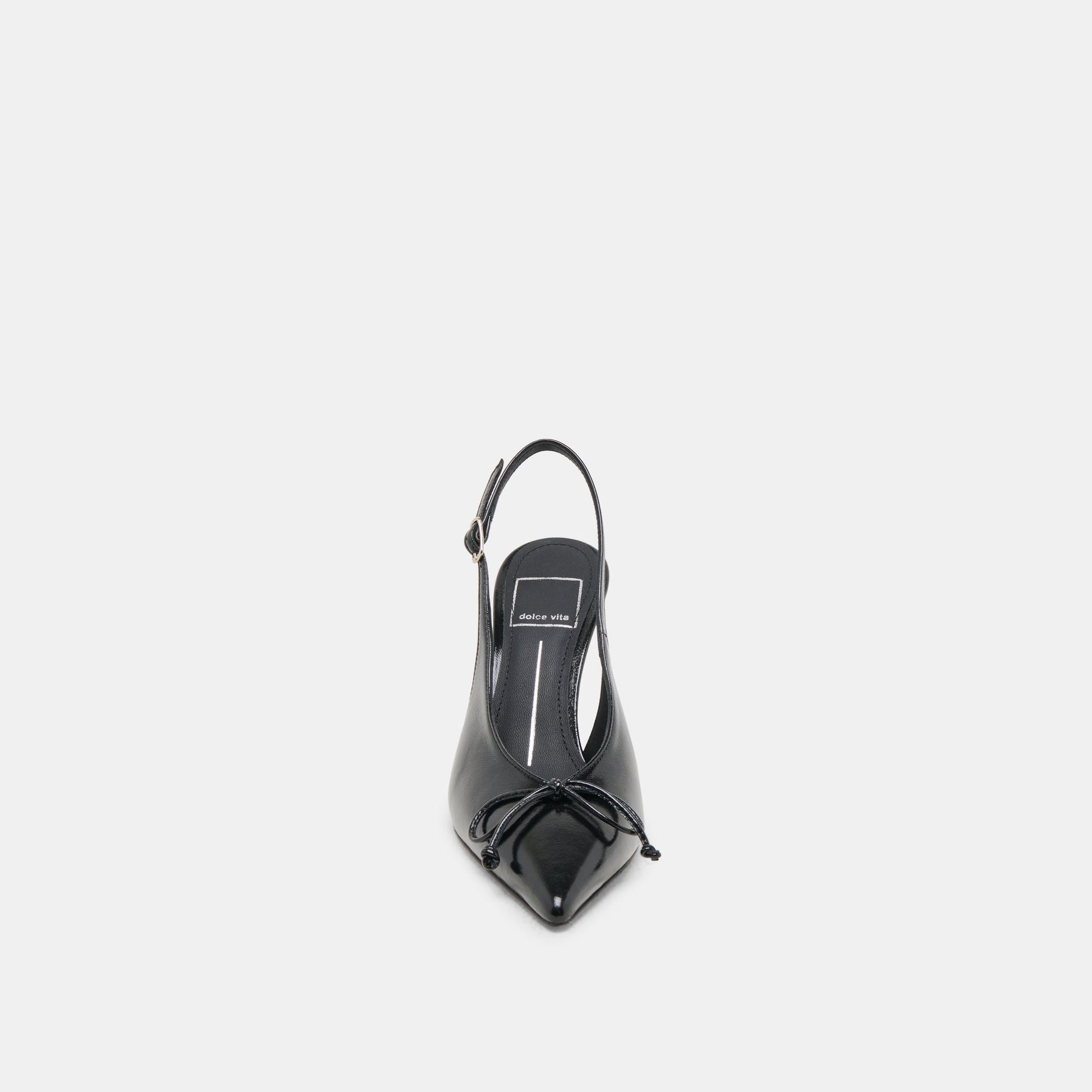 GEENA HEELS BLACK LEATHER Dolce Vita