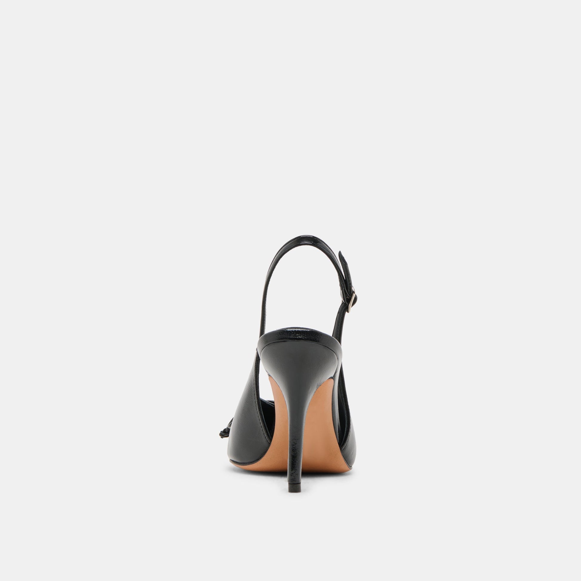 GEENA HEELS BLACK LEATHER Dolce Vita