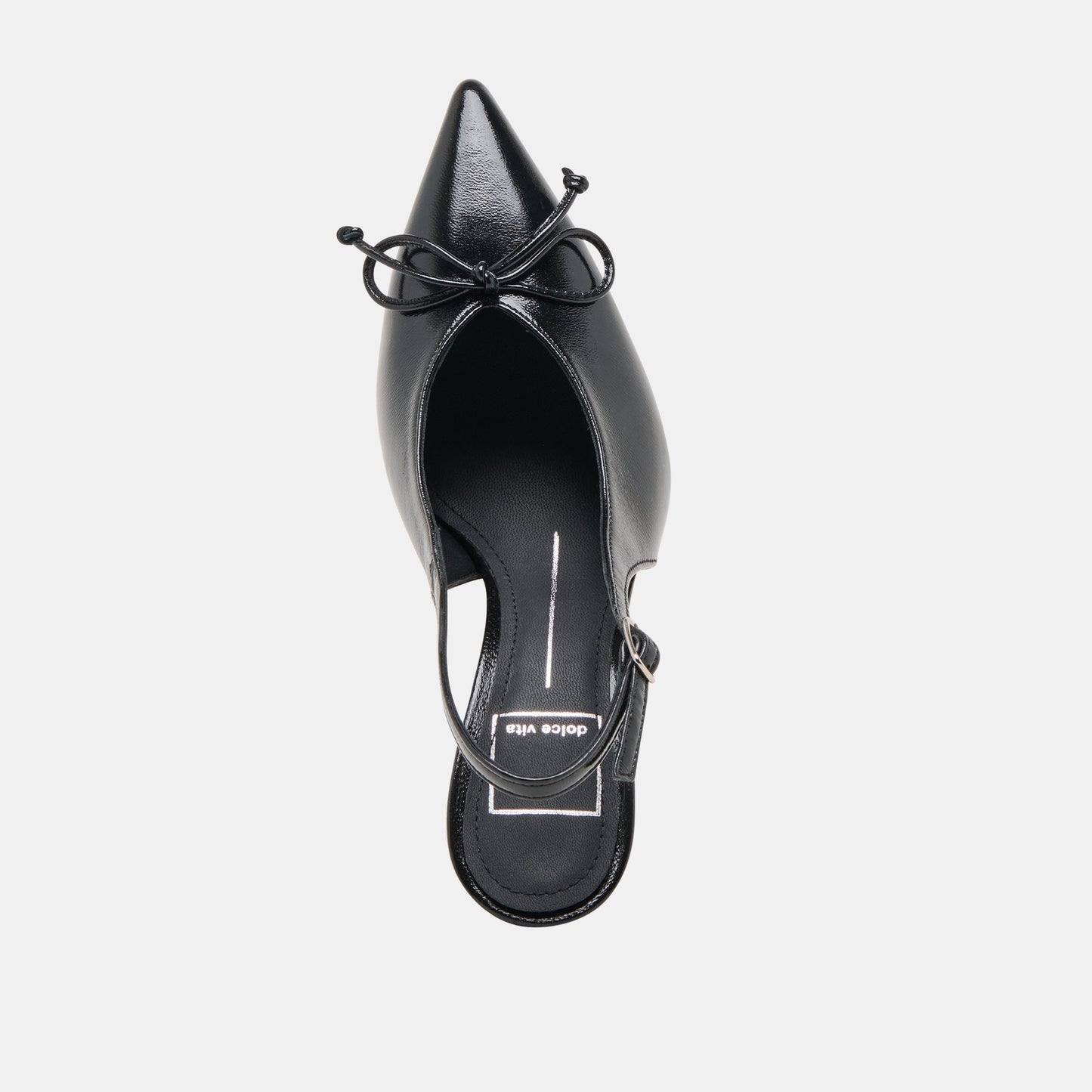 GEENA HEELS BLACK LEATHER Dolce Vita
