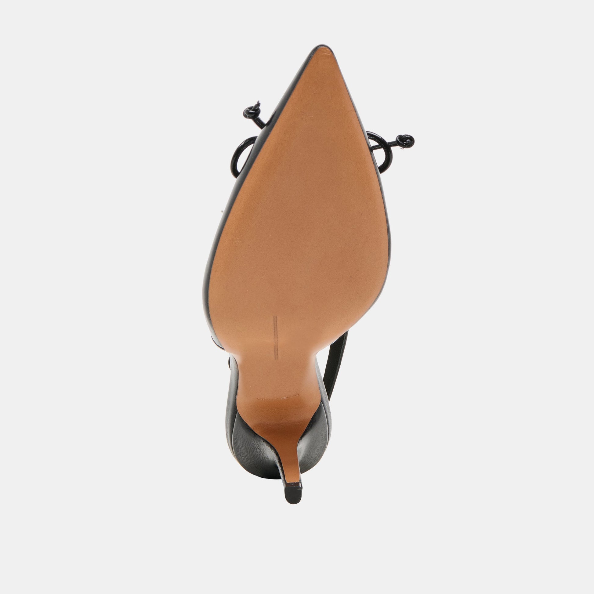 GEENA HEELS BLACK LEATHER Dolce Vita