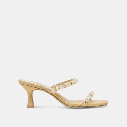 GRASON HEELS LT NATURAL RAFFIA Dolce Vita