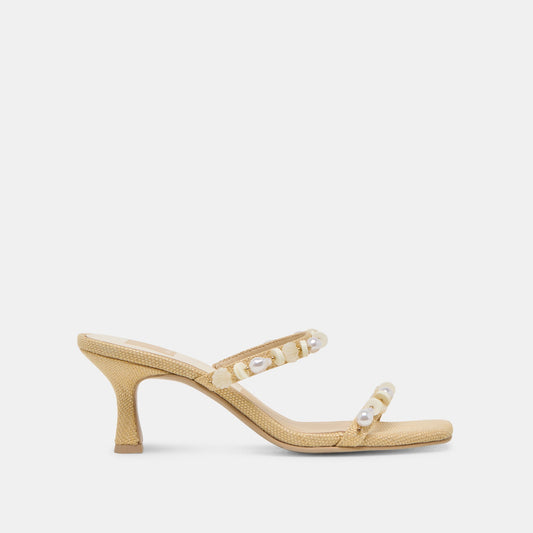 GRASON HEELS LT NATURAL RAFFIA Dolce Vita